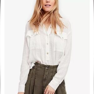 Free People Talk to Me Top